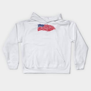 Flag of the United States Kids Hoodie